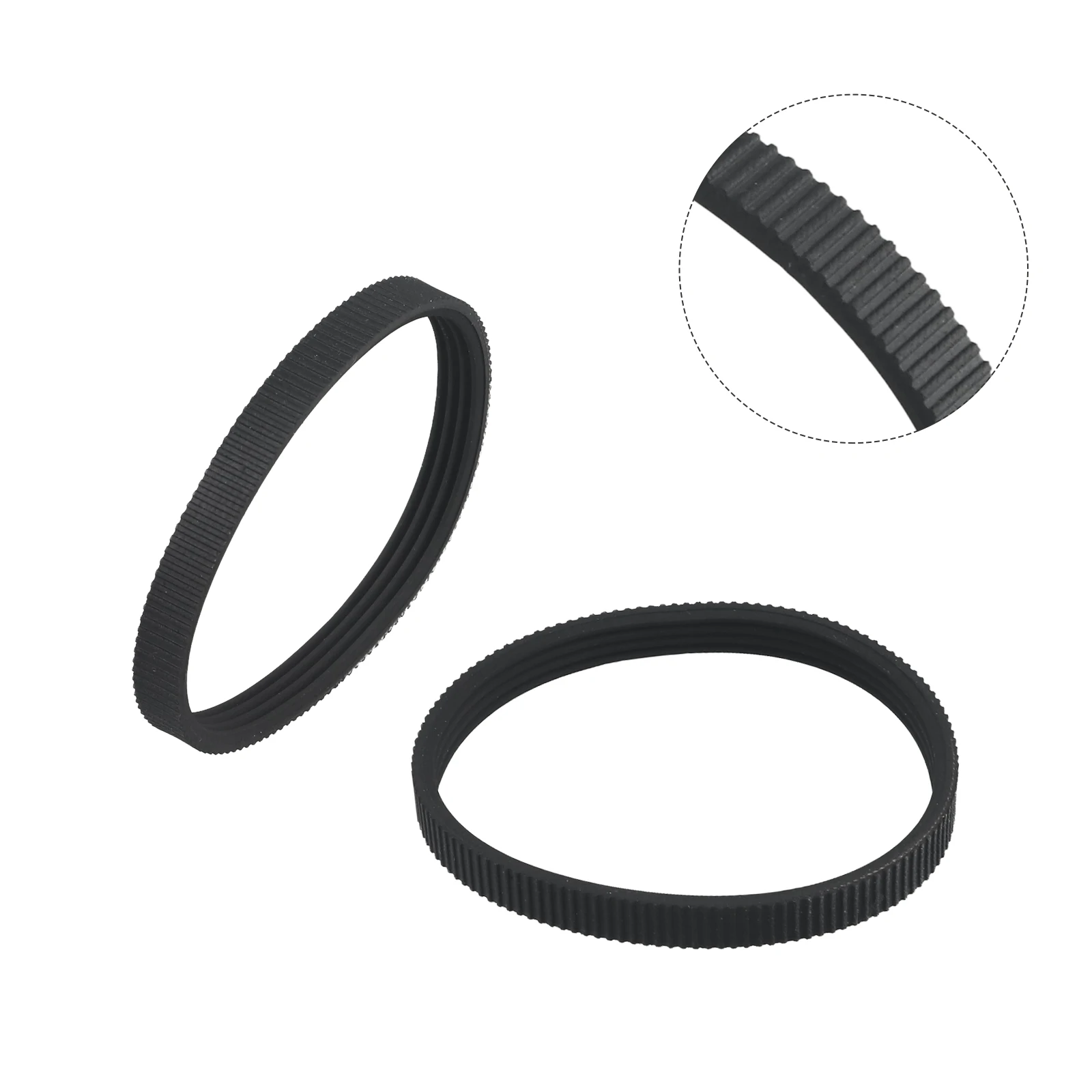 2pcs 1911B Rubber Planer V-Drive Belt 225069-5 Power Tools Replacement Belt Perimeter 268mm  Electric Drill Planer Flywheel Part