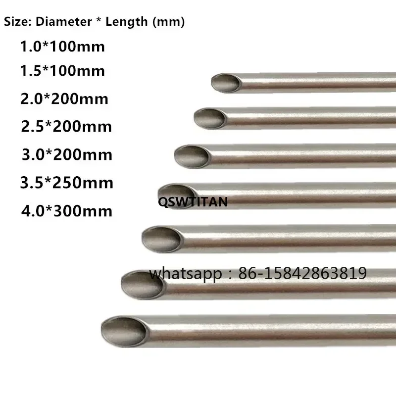Incision Single Hole Cannula Oblique Hole Fat Transfer Cannula Stainless Steel Liposuction Fat Harvesting Cannulas New