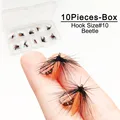 10Pcs-with Flies Box