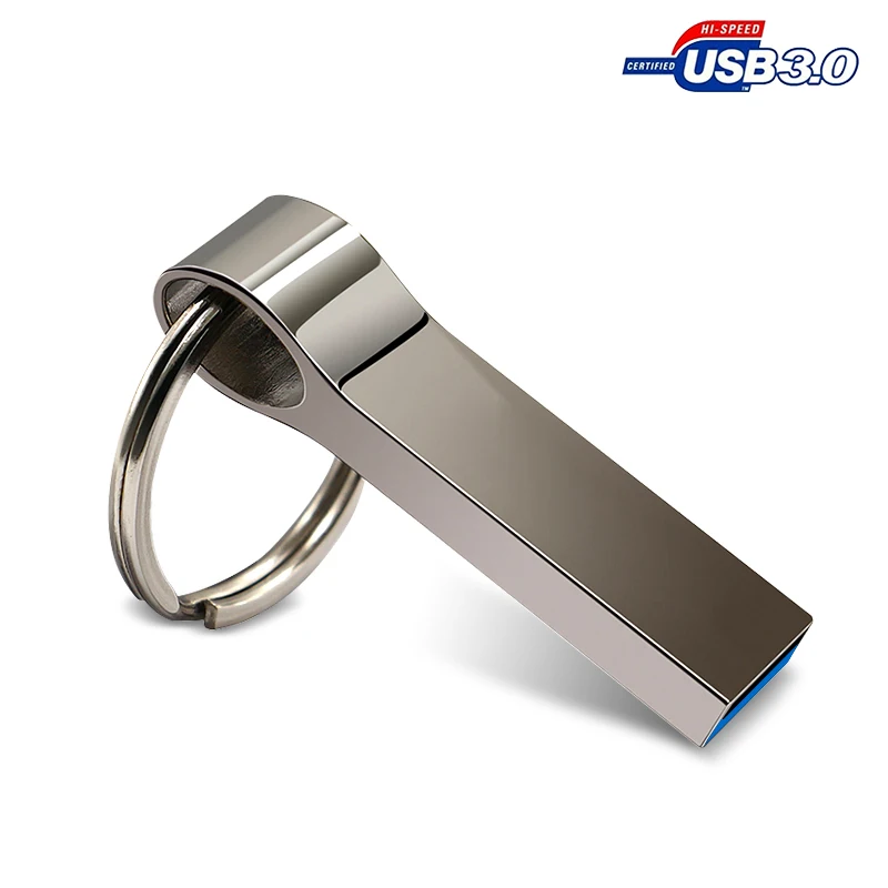 Unidad Flash USB 128 de Metal, unidad Flash de 256GB, 512gb, 3,0 gb, 4GB, 8GB, 16GB, 32GB, 64GB, llavero de regalo