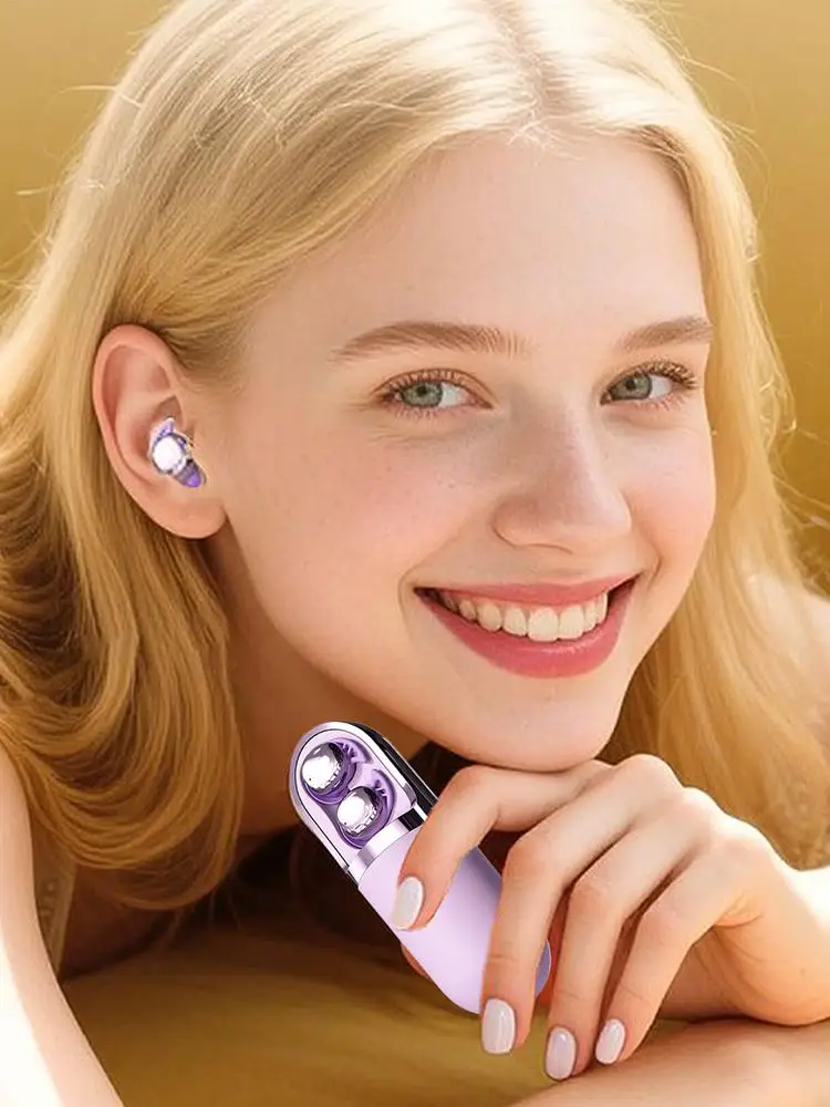 AliExpress viugreum Wireless Earbuds Vibration Massage Headphone Wireless Invisible Bluetooths Sleeping Headset for Running Outdoor Cycling Studying