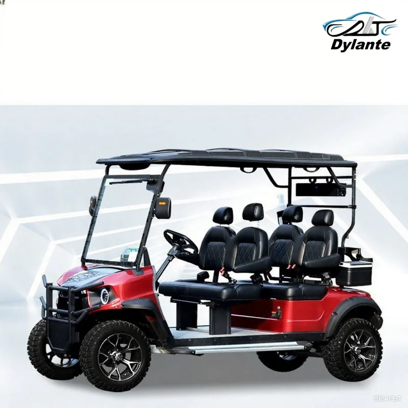 Chinese 4 Seater Electric Golf Cart Cheap Prices Lead-Acid Battery And Lithium Battery Optional Powered Golf Cart With CE