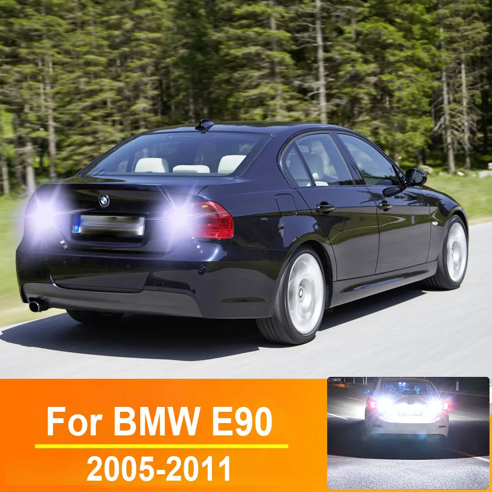 

2pcs LED Reverse Light Backup Lamp BA15S P21W 1156 For BMW 3 Series E90 2005 2006 2007 2008 2009 2010 2011 Canbus Bulbs
