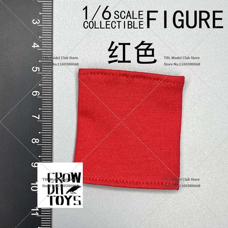 In Magazzino CROWDHTOYS 1/6 Bilancia Soldato Alla Moda Militare di Colore Solido Maschera Sciarpa Modello Accessori Per 12 ''Action Figure bambola