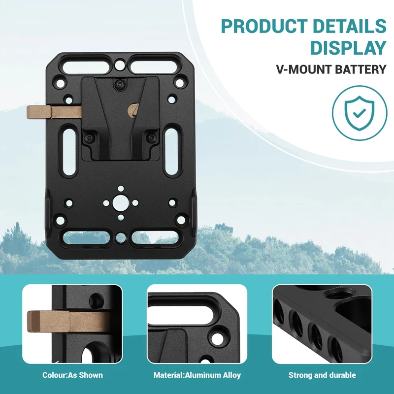 Camera Expansion Board V-Port Battery Buckle Plate V-Port Hanger Plate V-Port Power Supply Buckle Plate