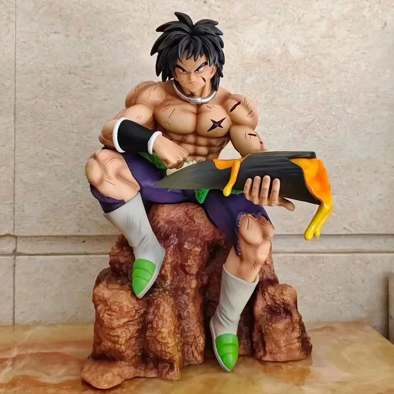 

24cm Dragon Ball Broly Figures Broli Action Figures Max 003 Gk Siting Anime Figurine Pvc Model Ornamen Toys Birthday Doll Gifts