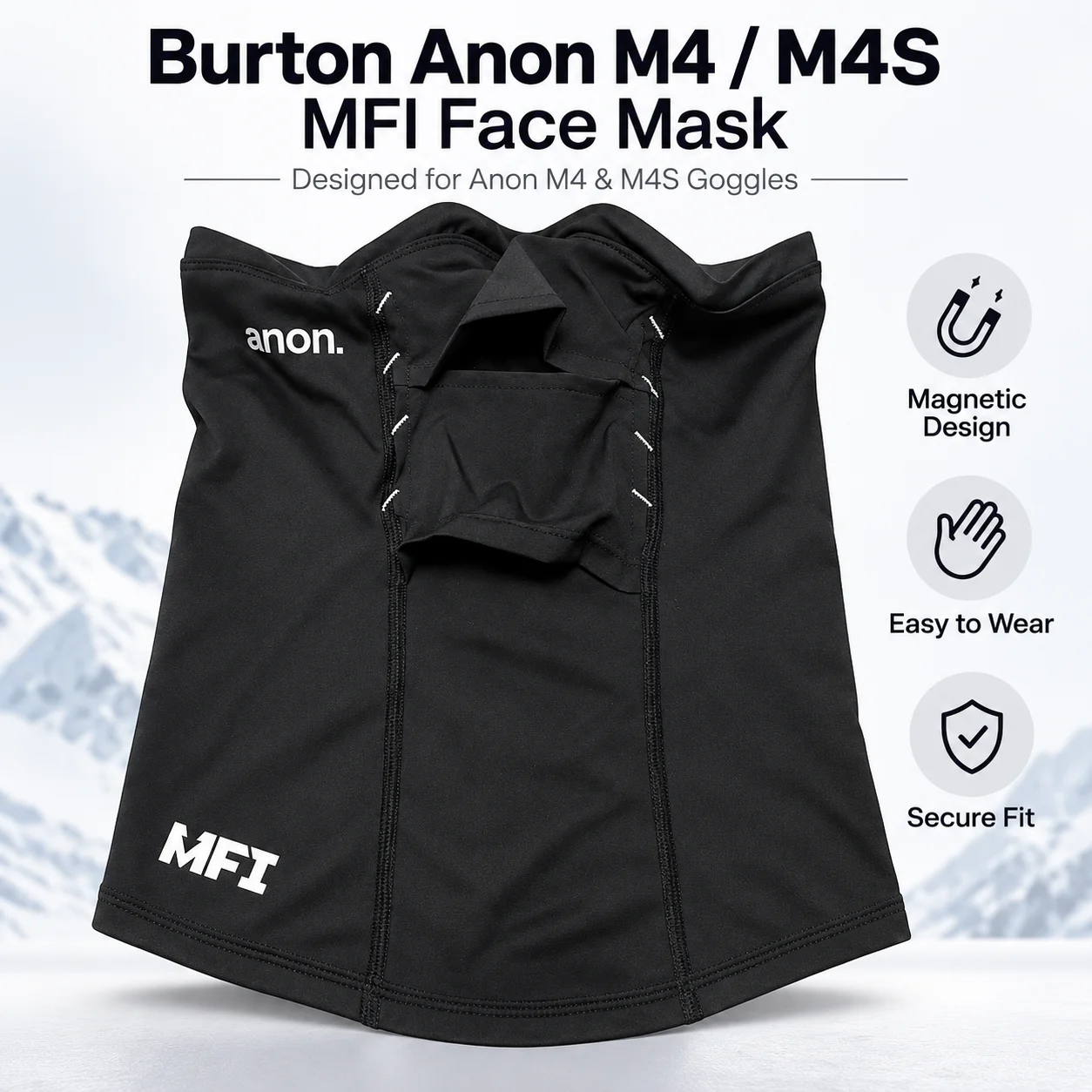 mascara-facial-magnetica-de-invierno-anon-mfi-para-gafas-de-esqui-m4-y-m4s-calentador-de-cuello-transpirable-unisex-para-snowboard-negro