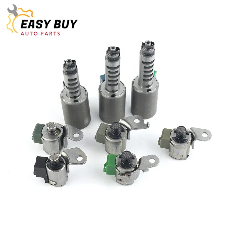 

AF33-5 AW55-50SN AW55-51SN RE5F 8pcs Transmission Solenoid valve For SATURN SAAB LANCIA INFINITI FIAT DAEWOO CADILLAC VOLVO