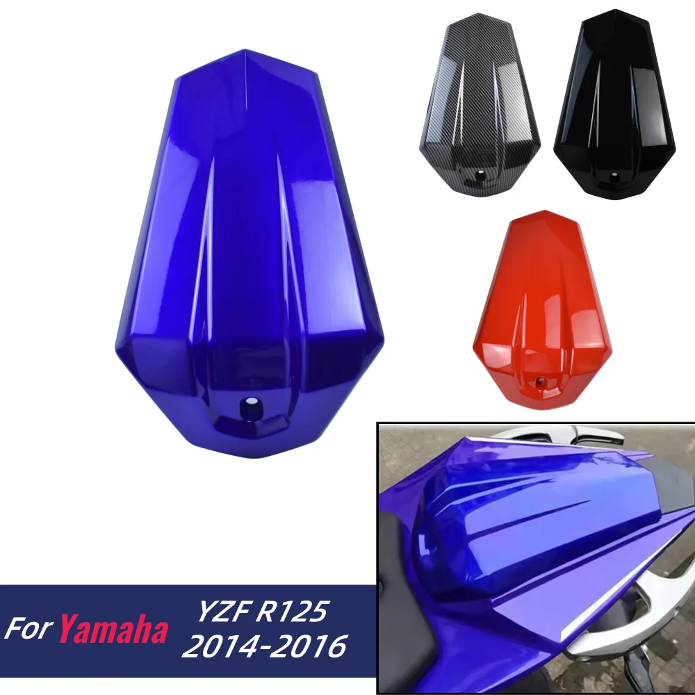 

R125 Rear Passenger Pillion Seat Cover For Yamaha YZF-R125 2014 2015 2016 YZFR125 R 125 Motorcycle Fairing Cowl Accessories