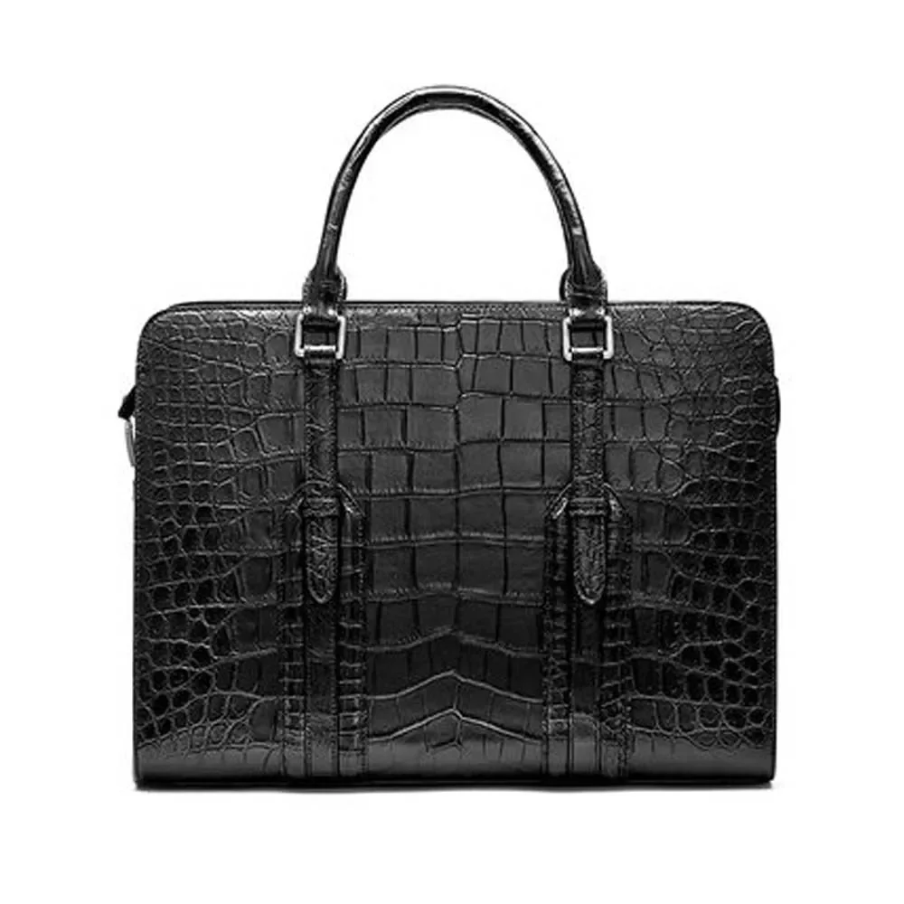 gete crocodile skin  Men bag  briefcase  leisure business affairs  men crocodile handbag  high-capacity  male Computer bag