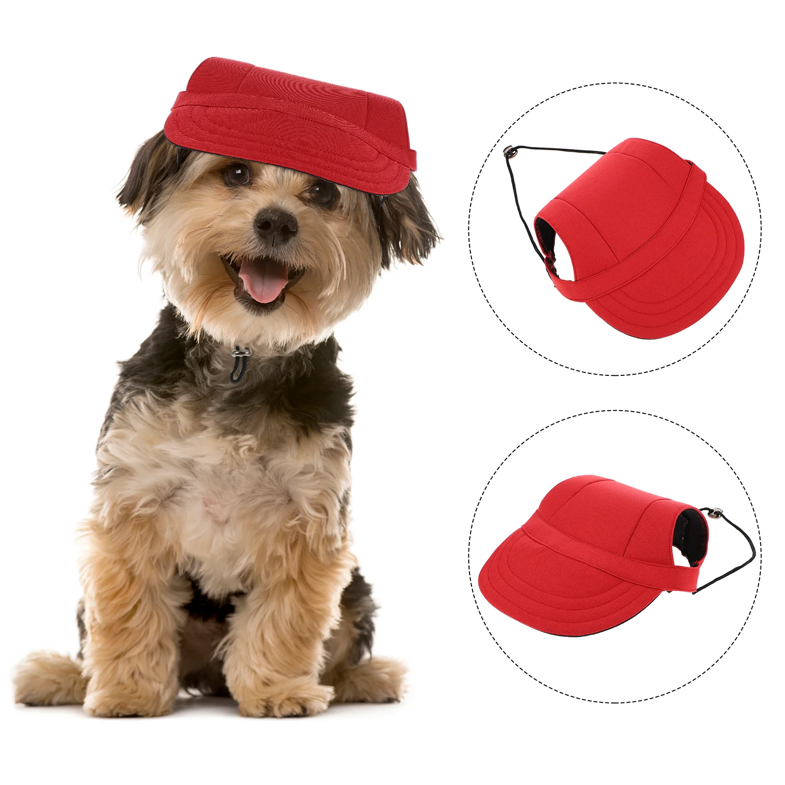 Pet Cap Dog Hat Dogs Outdoor Sports Caps for Summer Visor Baseball French Fight