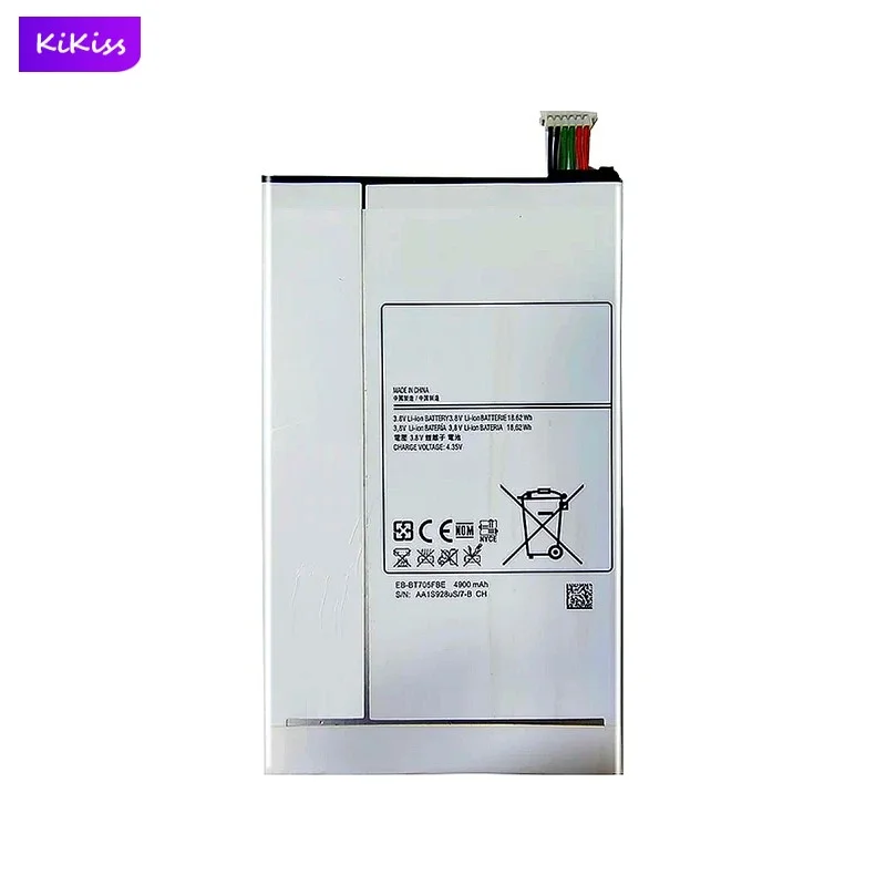 EB-BT705FBE Tablet Battery For Samsung Galaxy Tab S 8.4 SM T700 T705 4900mAh Real Capacity