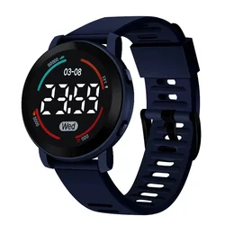 New Waterproof Electronic Watch Simple and Casual Sports Student Exam LED Electronic Watch Wholesale