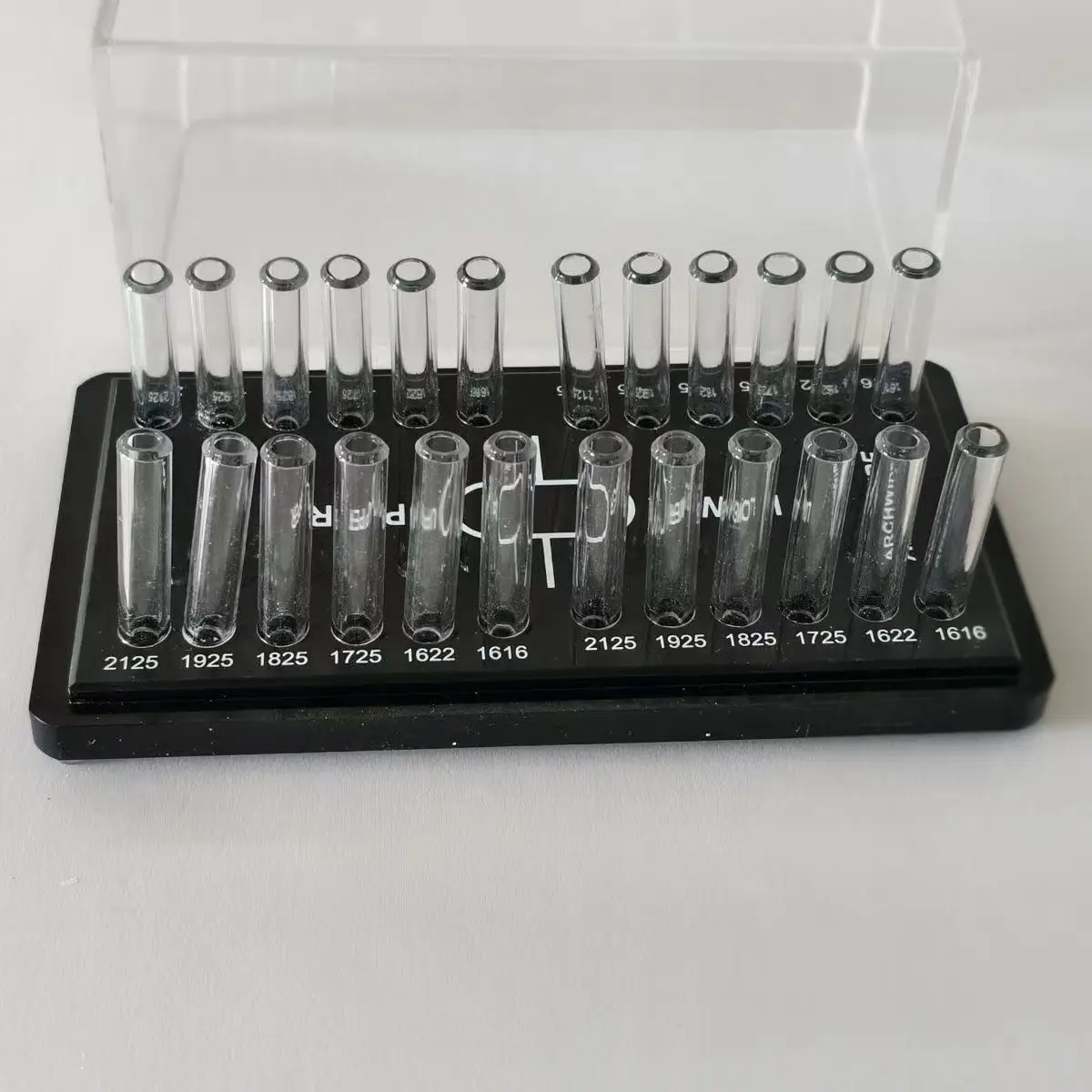 

Dental Orthodontic Round Archwire Box Acrylic Dispenser Placing Holder for Arch Wires Organization Dentistry Instrument Tools