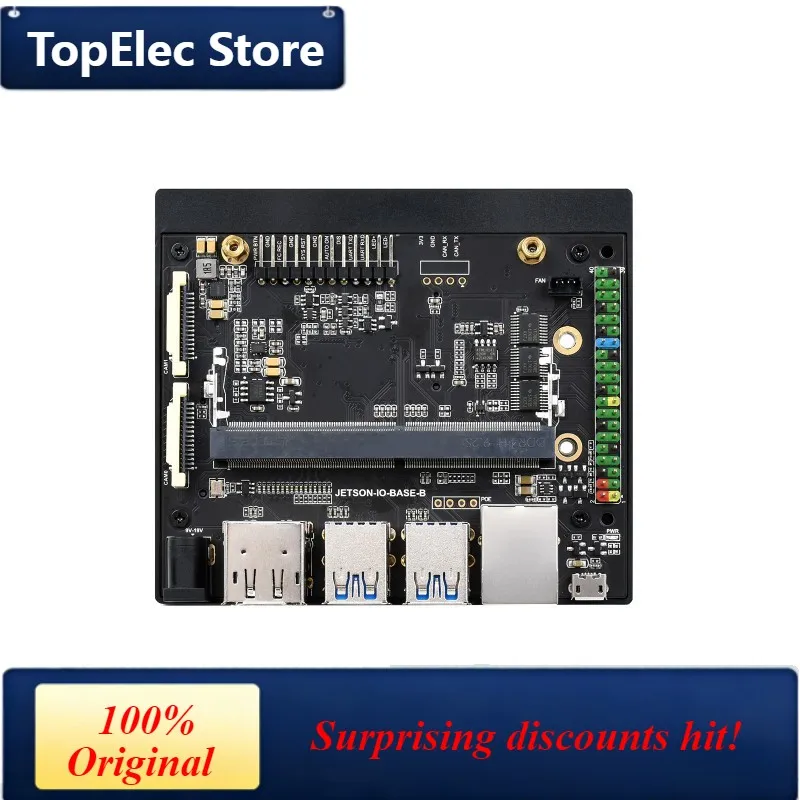 TopElec JETSON-IO-BASE-B,Jetson Xavier NX AI Development Board, Waveshare NX Development Board Based on Jetson Xavier NX