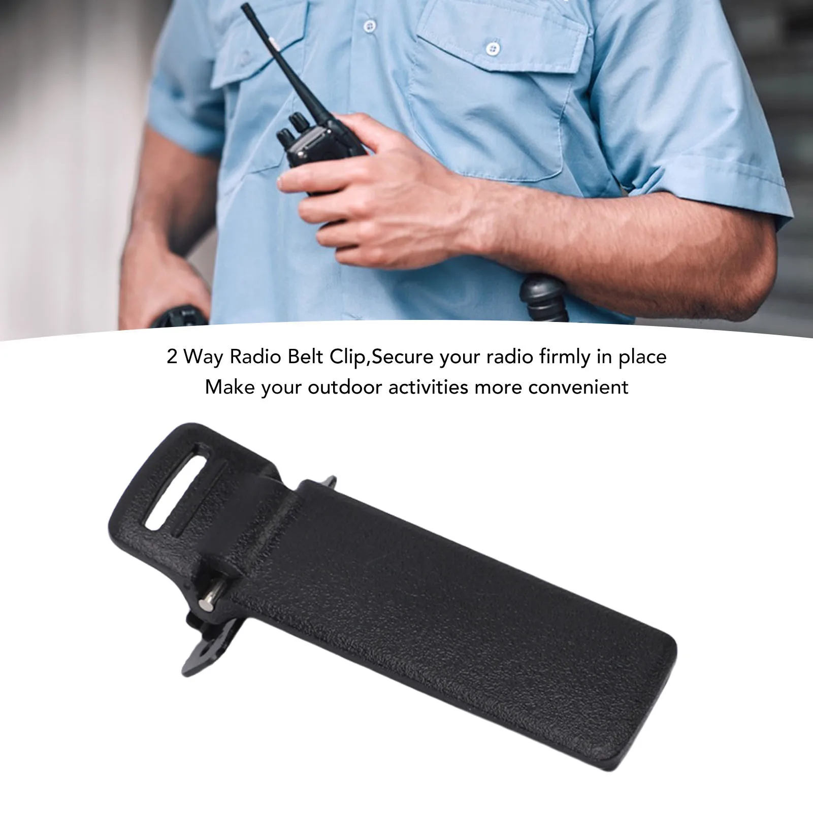 Clip per cintura radio Clip per cintura radio Clip per cintura radio adatta per radio a 2 vie UV5R UV5RA UV5RB UV5RC 5RD 5RE 5RE Plus Series