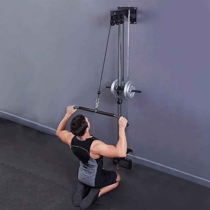 Household multi-functional high-position pull-down trainer Flying bird comprehensive wall chest pull-down rowing equipment