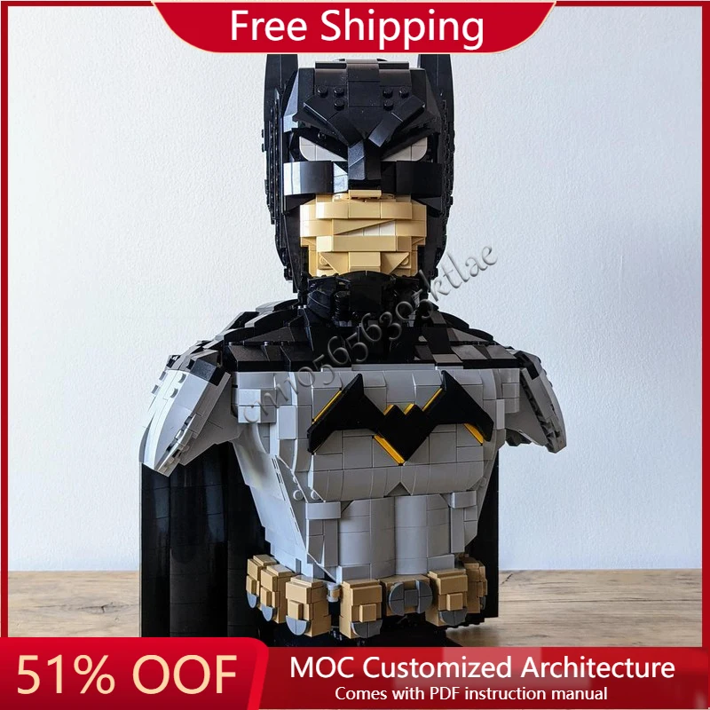 

NEW 1369 PCS MOC Creative Customize Black Bat Robot Building Blocks Model Educational DIY Assembly Toy For Boys Christmas Gift
