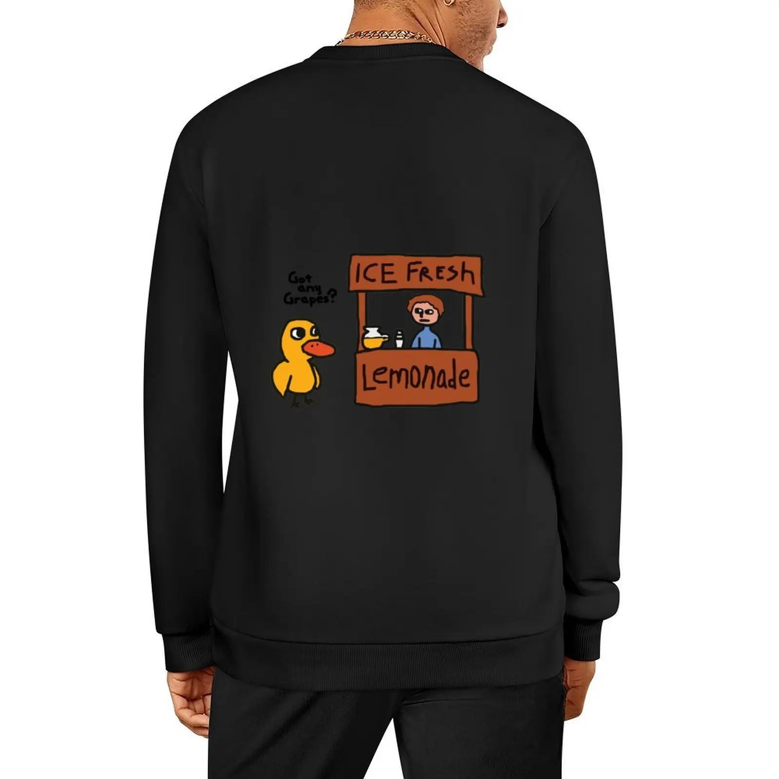 

Got any Grapes Pullover men's sweat-shirt set japanese style anime clothing men's clothes aesthetic sweatshirts