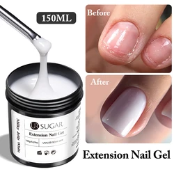 UR SUGAR 150g Quick Extension Gel Pink Jelly Milky White Camouflage Finger French Hard Gel UV LED Gel Nail Art Design Manicure