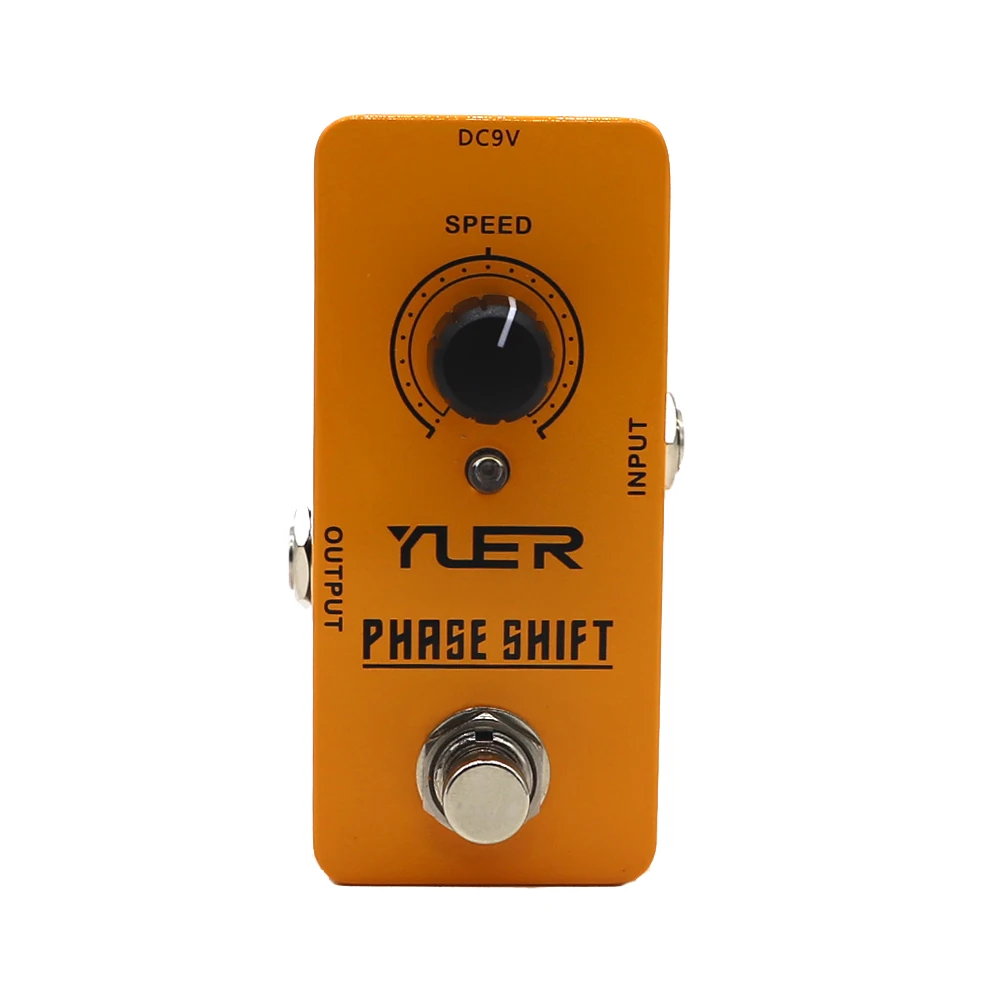 Electric Guitar Pedal Effects Phase Shift Speed Range 0.2Hz to 16Hz Can Vintage Make the Tone Broader Warm Brighter