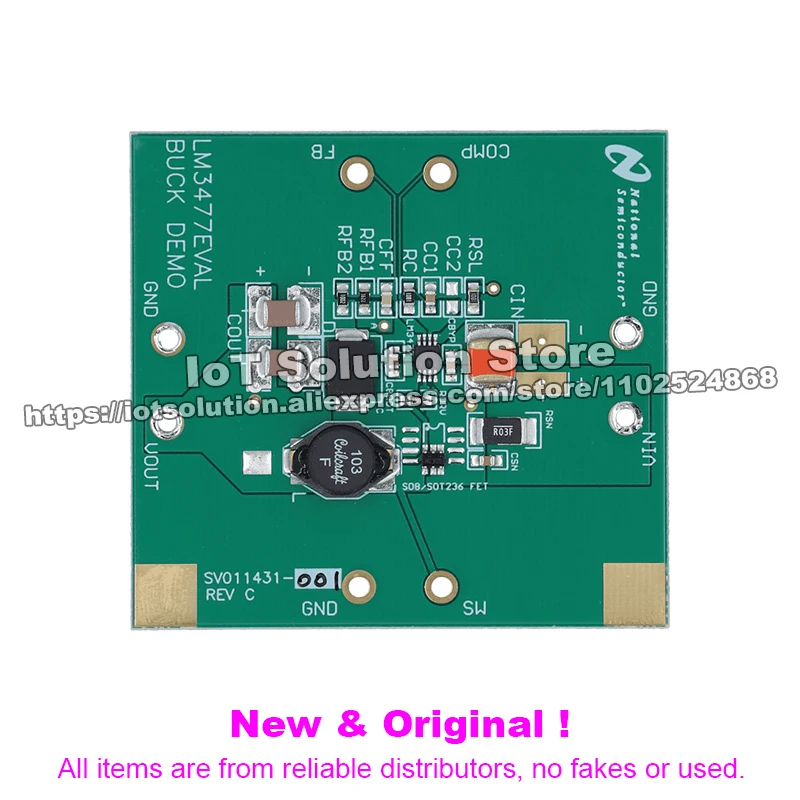 LM3477EVAL High Efficiency High-Side N-Channel Controller for Switching Regulator