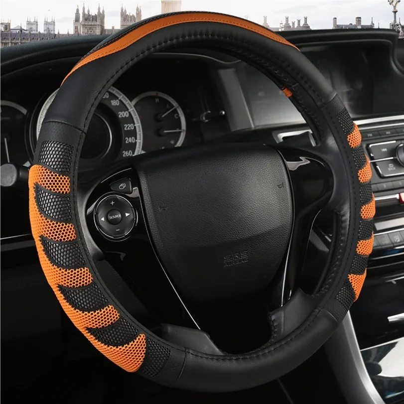 

Automotive Supplies Silicone Steering Wheel Cover Suitable For All Seasons Multi-colored Anti-slip Wear-resistant Handle Cover
