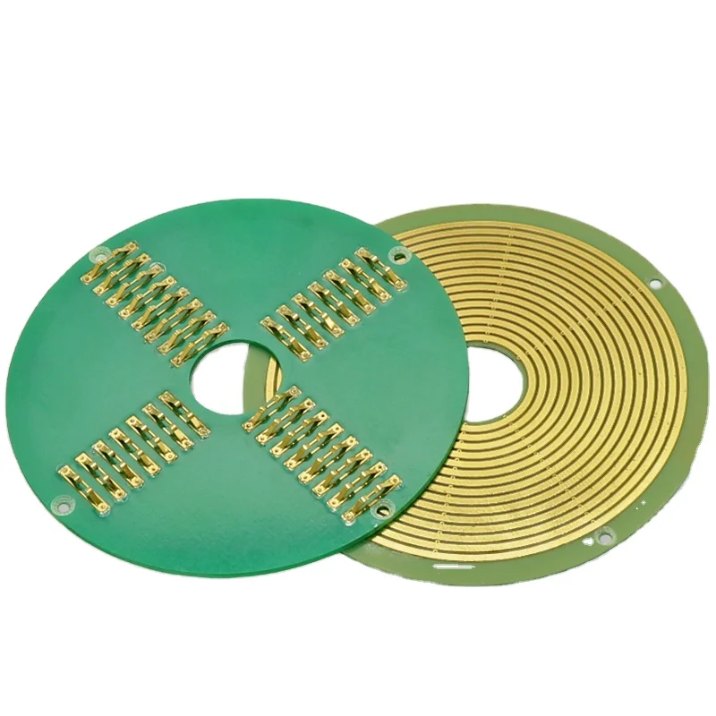 xx-High Speed 360 Rotating Electric PCB Pancake Slip Ring Ultra Thin 6mm Pancace Slipring 12 Circuits