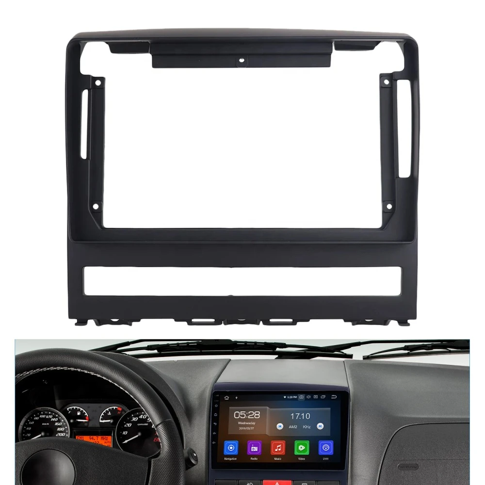 2Din Car Radio Fascia for FIAT Perla 2009 Albea/Siena/Palio 04-12 DVD Stereo Frame Plate Adapter Mounting Dash Bezel