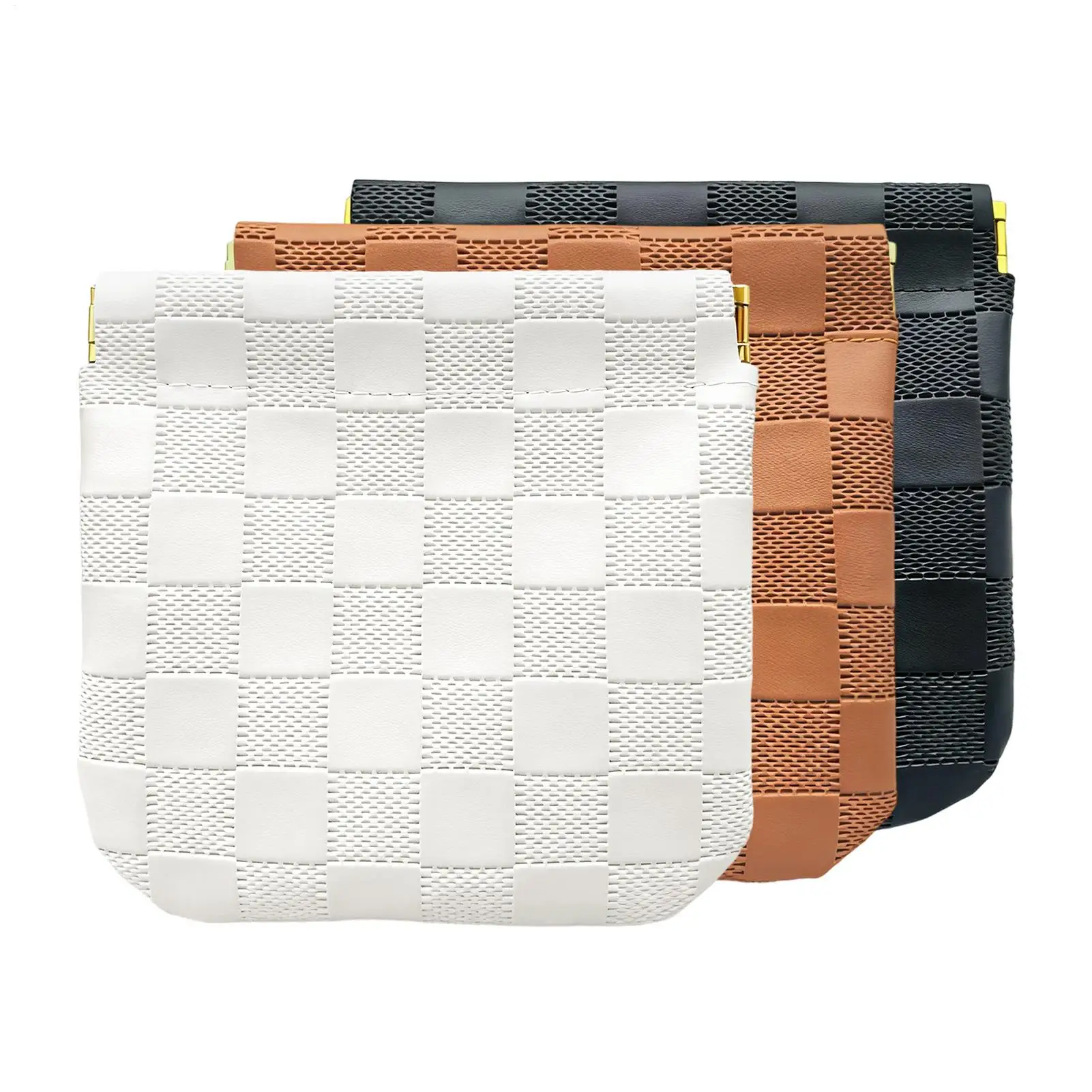 Small Makeup Bag Automatic Closure Cosmetic Organizer Portable Toiletry Bag for Women Girls Ladies Wives Busy Professionals