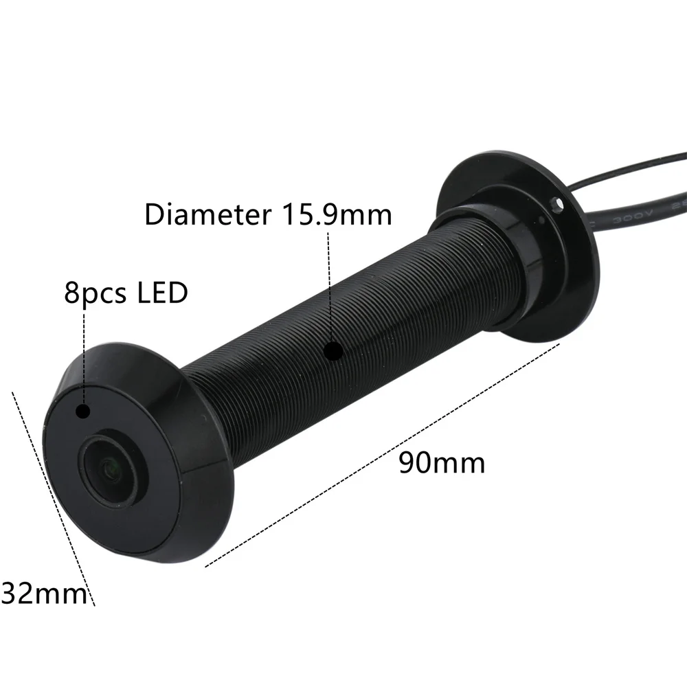 Imagem -05 - Tuya-câmera Peephole de Segurança Doméstica Câmera 16 mm Wifi Mini Detecção de Movimento Visualizador de Porta Vídeo Eye Onvif Rtsp Segurança Doméstica