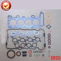 SR20DE SR20DET Engine Full gasket set kit for Nissan 100 NX Primera Pulsar Serena 2.0L 1998cc 1990-2001 50110200 10101-70J25