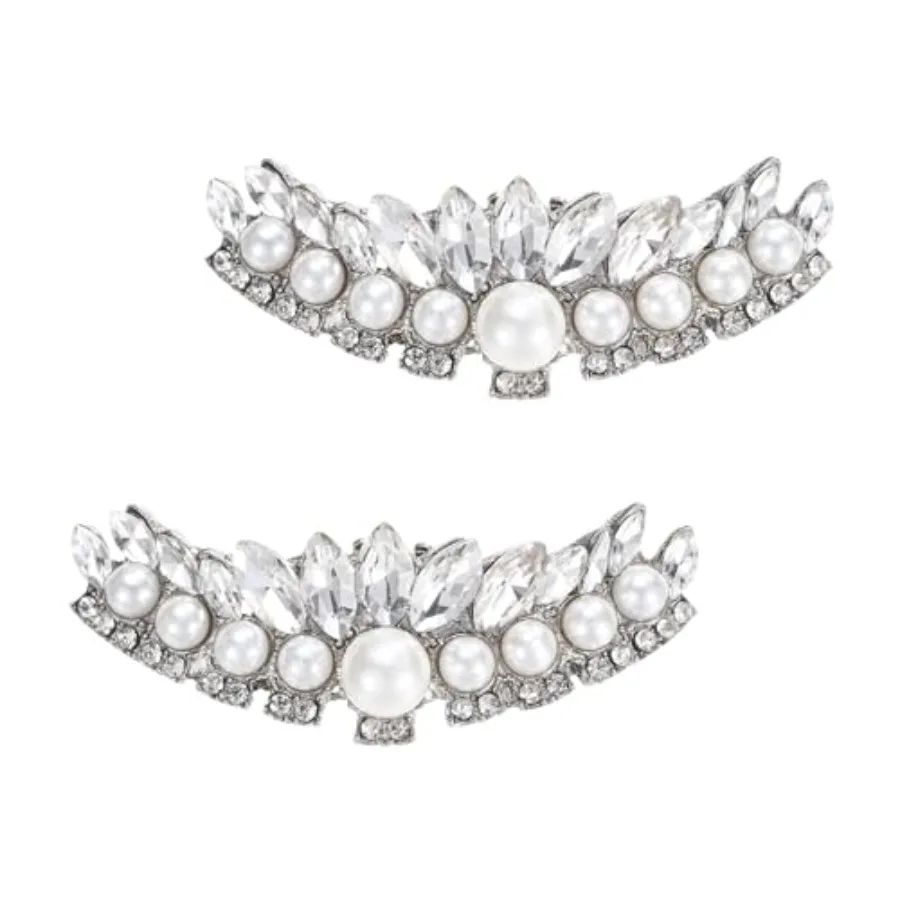 

Decorative Shoe Clips, Removable Fashion Crystal Flower Shoe Clips Women Dress/Shoes
