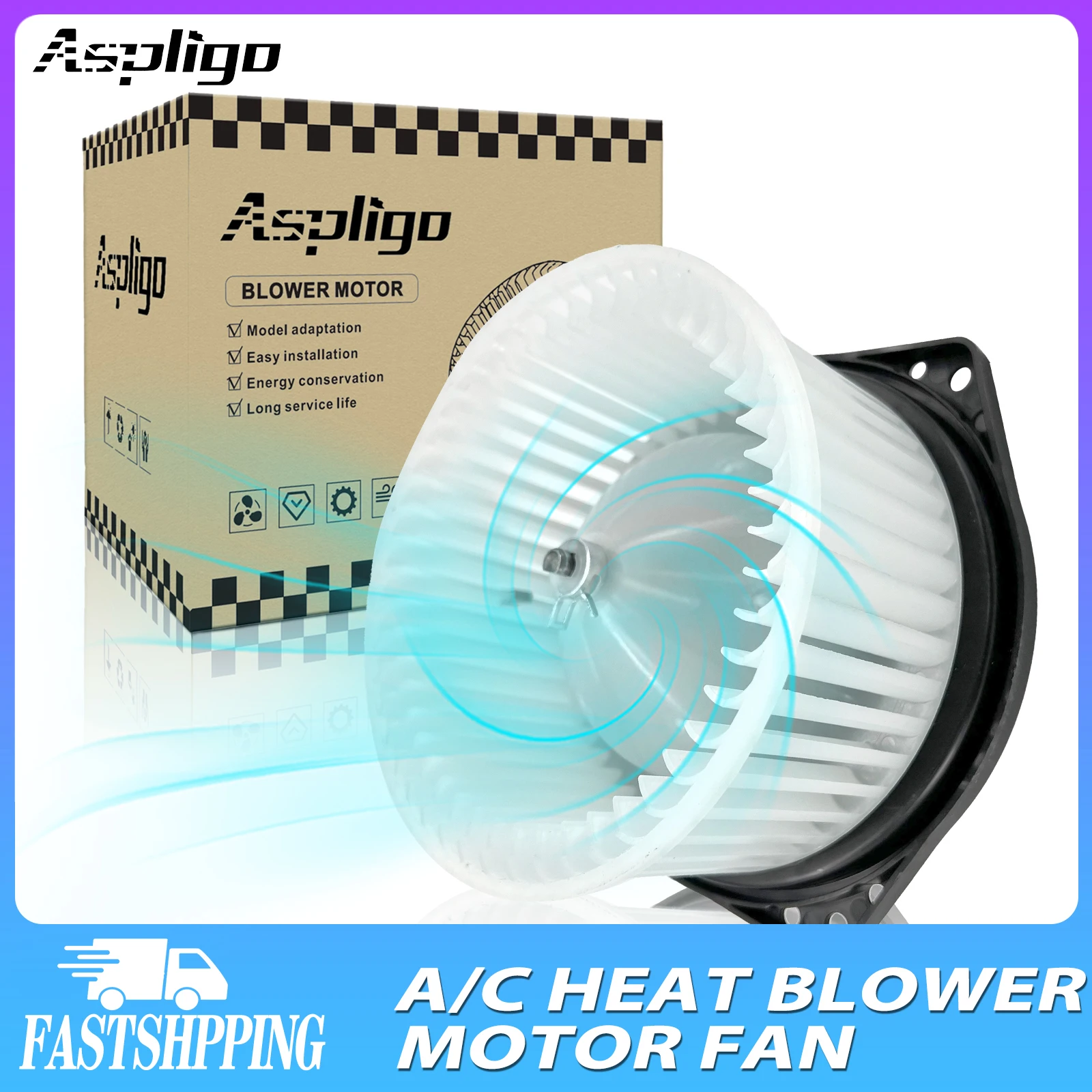 

Aspligo Air Conditioner AC Heater Blower Motor With Fan Cage For Subaru Forester 2000-2013/For Subaru Impreza 2008-2011 700206