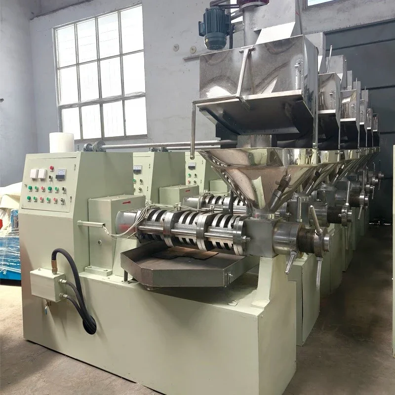 Ölpresse, vollautomatisch, kommerziell, Ölmühle, Schraubenpresse