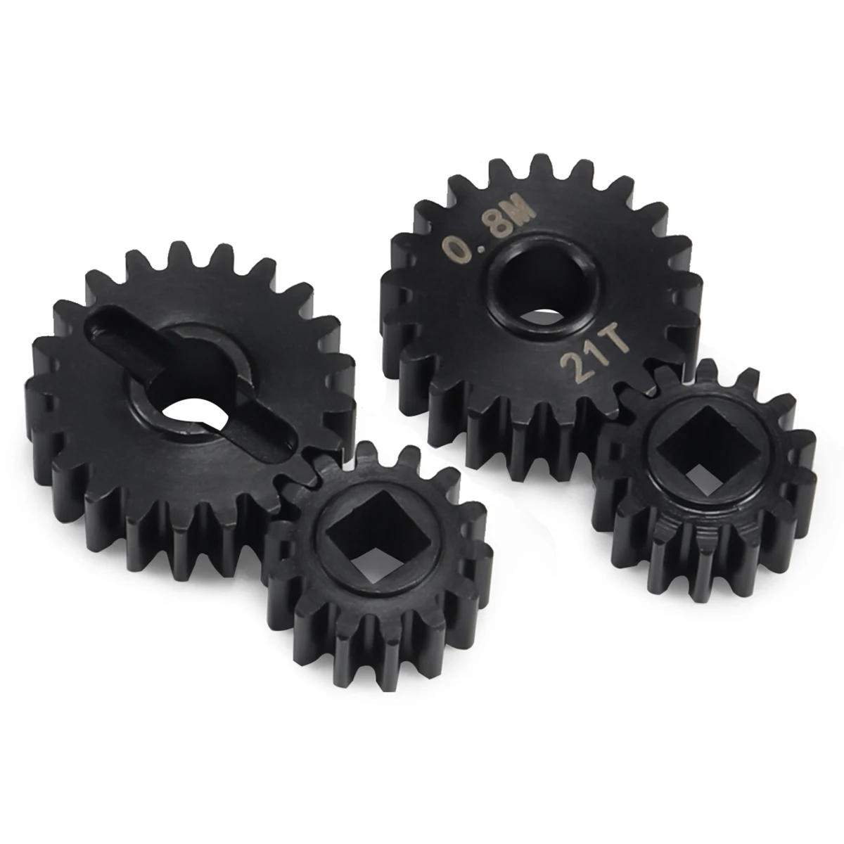 Jeu d'engrenages de portail robuste 32P 21T/14T 23T/12T pour 1/10 RC chenille axiale Capra F9 SCX10 III AR45P mise à niveau de l'essieu