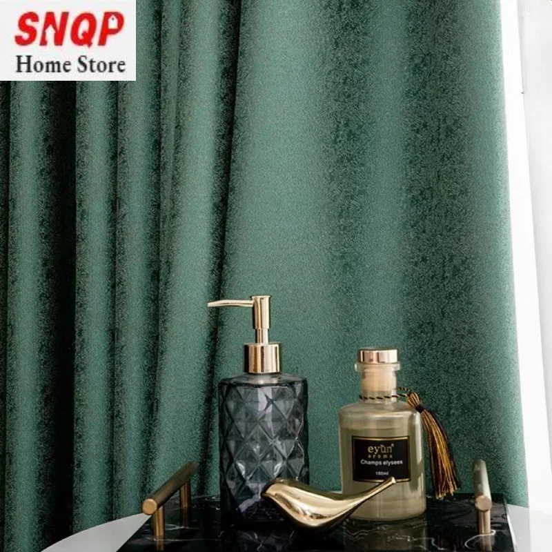 Customized fashion luxury wire jacquard curtains for living room bedroom blackout high-precision Tulle Window Elegant purity