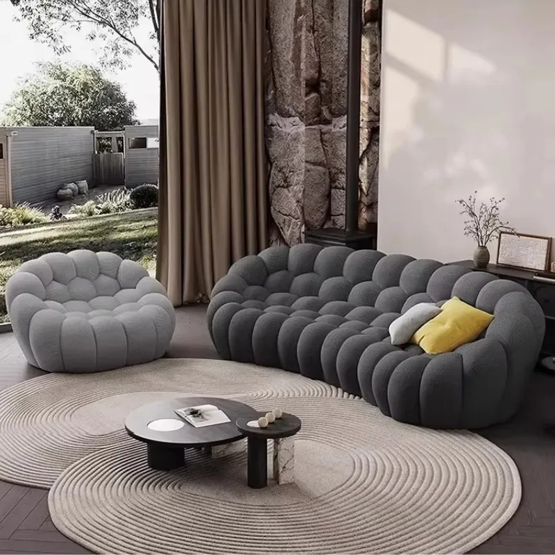 

3 Seater Living Room Sofas Aesthetic Quality Bedroom Boneless Compressed Sofa Sleeper Modern Couch Wohnzimmer Home Furniture