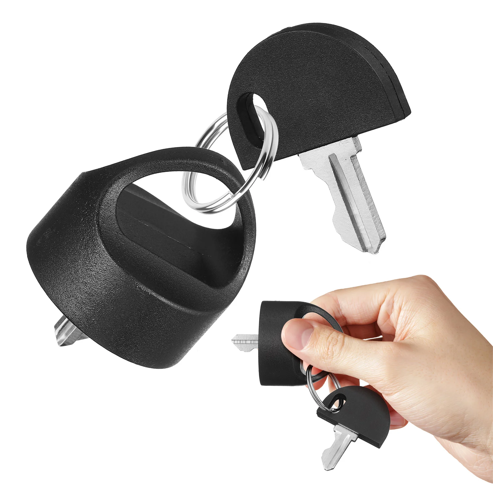

1 Unit Security Scooter Key Heavy Duty Wear Resistant Design for Mobility Scooter Protection Ideal Outdoor Anti Theft Solution