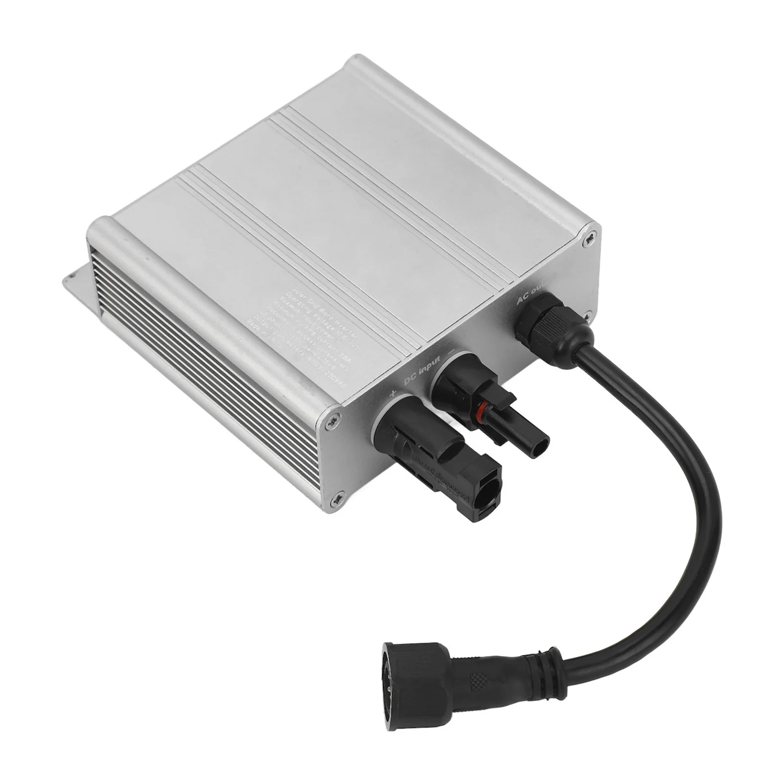 Solar Micro Inverter Grid Tie MPPT Pure Sine Wave Waterproof PV Charging Controller 120V AC230V Automatic Identification