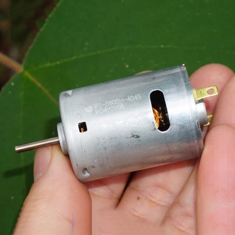 

Mini RS-380 Motor RS-380SH-4045 Mabuchi DC 6V 7.4V 9.6V 12V 26000RPM High Speed Carbon Brush Micro 28mm Electric Motor Hobby Toy