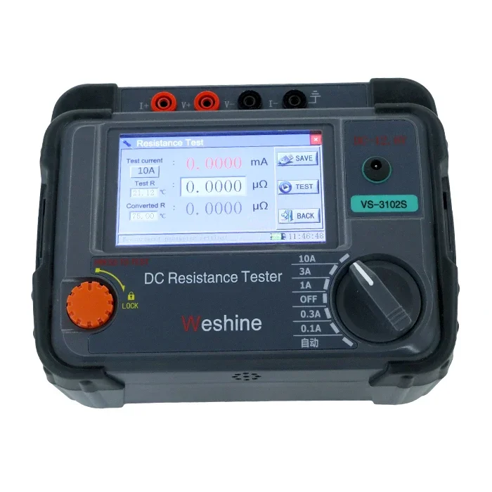 

2025 Hot Sell High Precision Professional VS-3102S Hand Held DC Resistance Tester