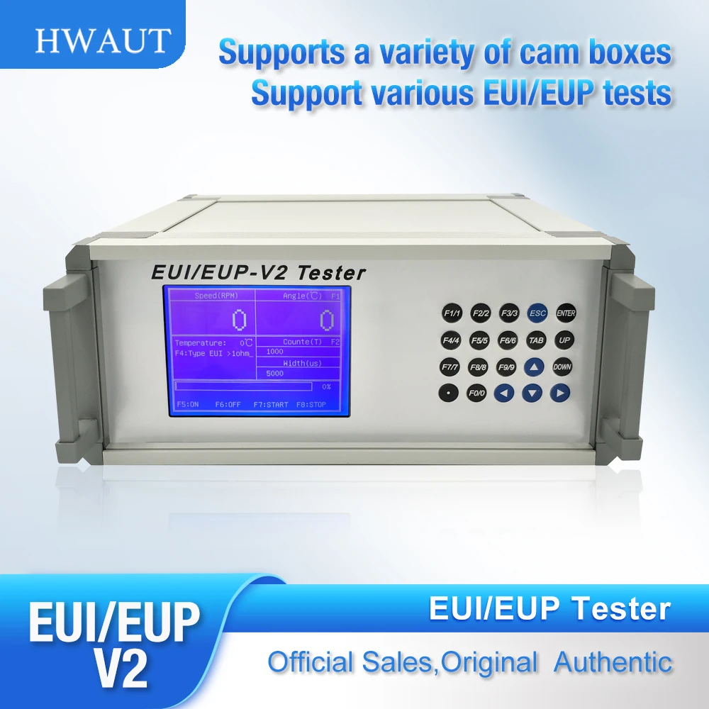 

EUI EUP V2 Tester CR Diesel Fuel Injection Common Rail Injector Test Equipment With CAM Box And Normal Unit Pump Nozzle Testing