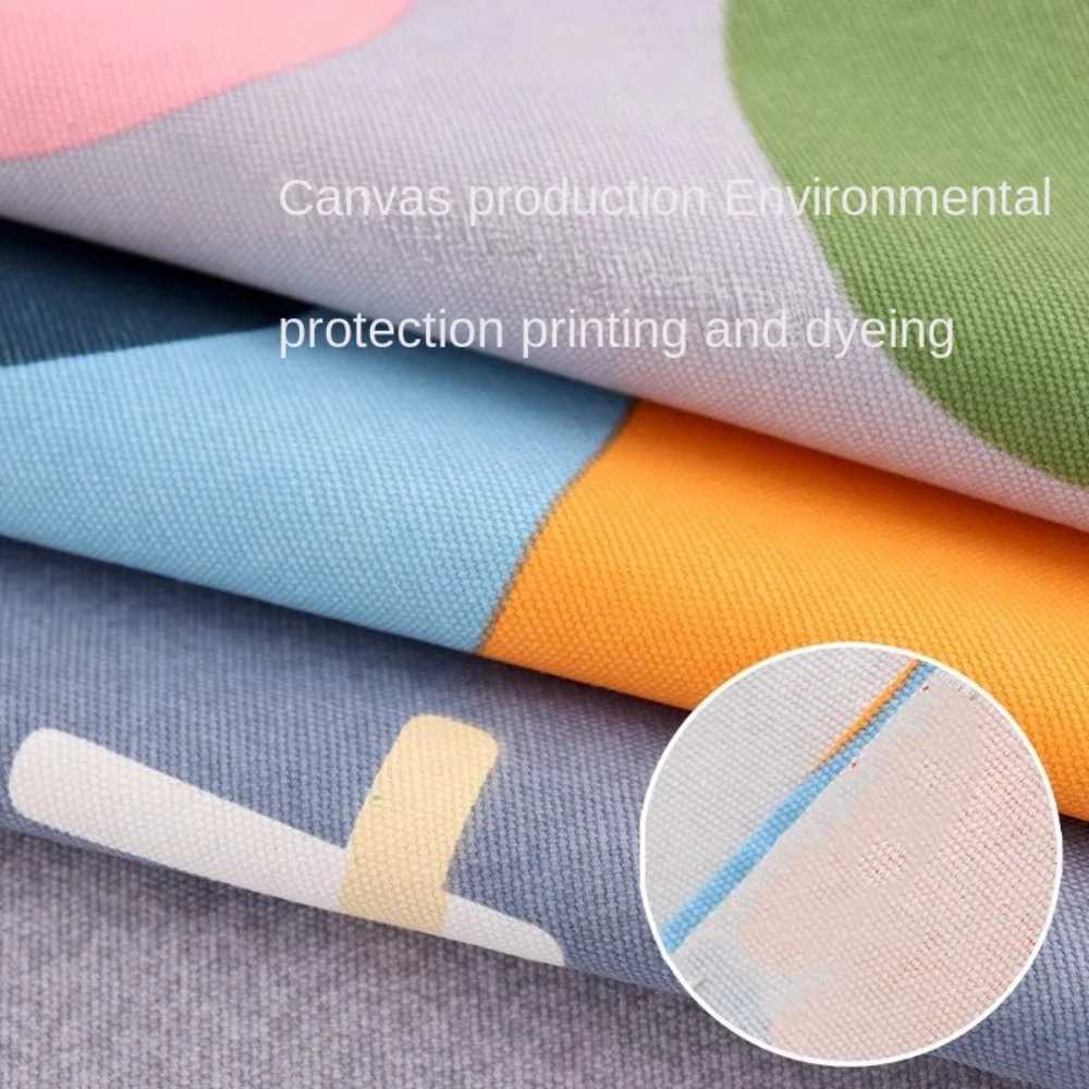 

Portable Breathable Canvas Apron Stain Resistant Thin Kitchen Apron with Pocket Adjustable Work Apron Kitchen