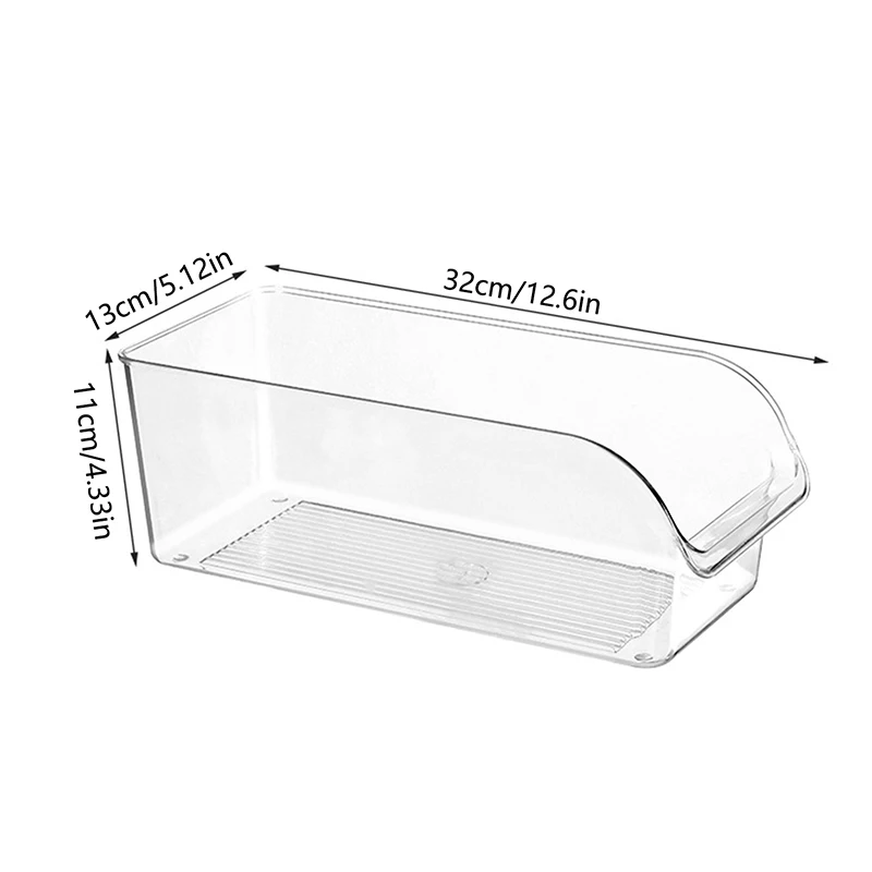 1PC Refrigerator Storage Box Fresh-keeping Box Household Vegetable Fruit And Egg Drawer Refrigerator Organizer Box