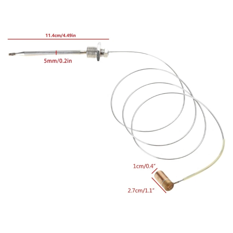 แก๊สFryerวาล์วอุณหภูมิควบคุมSensor Probe ThermocoupleสำหรับMINI SIT 710 Dropshipping
