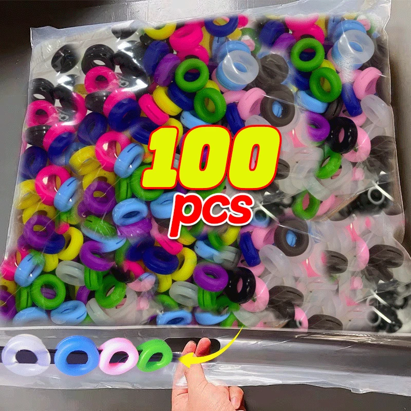 

20-100PCS Anti-slip Silicone Ear Grip Glasses Eyeglasses Leg Ear Hook Stopper Bracket Fastener Accessories Tip Eyewear Holder