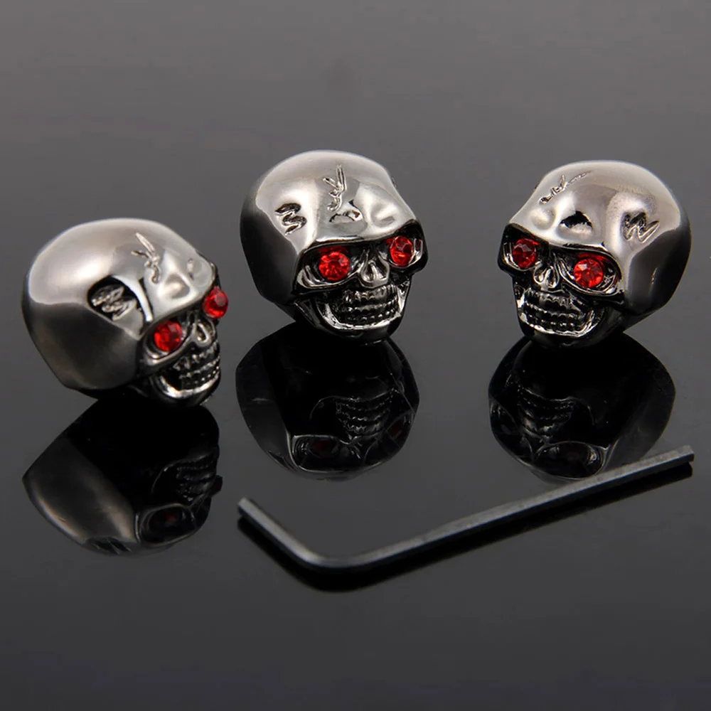 4 teile/satz 6mm Schädel Dome Ton Gitarre Volume Tone Knöpfe Potentiometer Control Knöpfe Für Elektrische Gitarre Bass – Detail 2