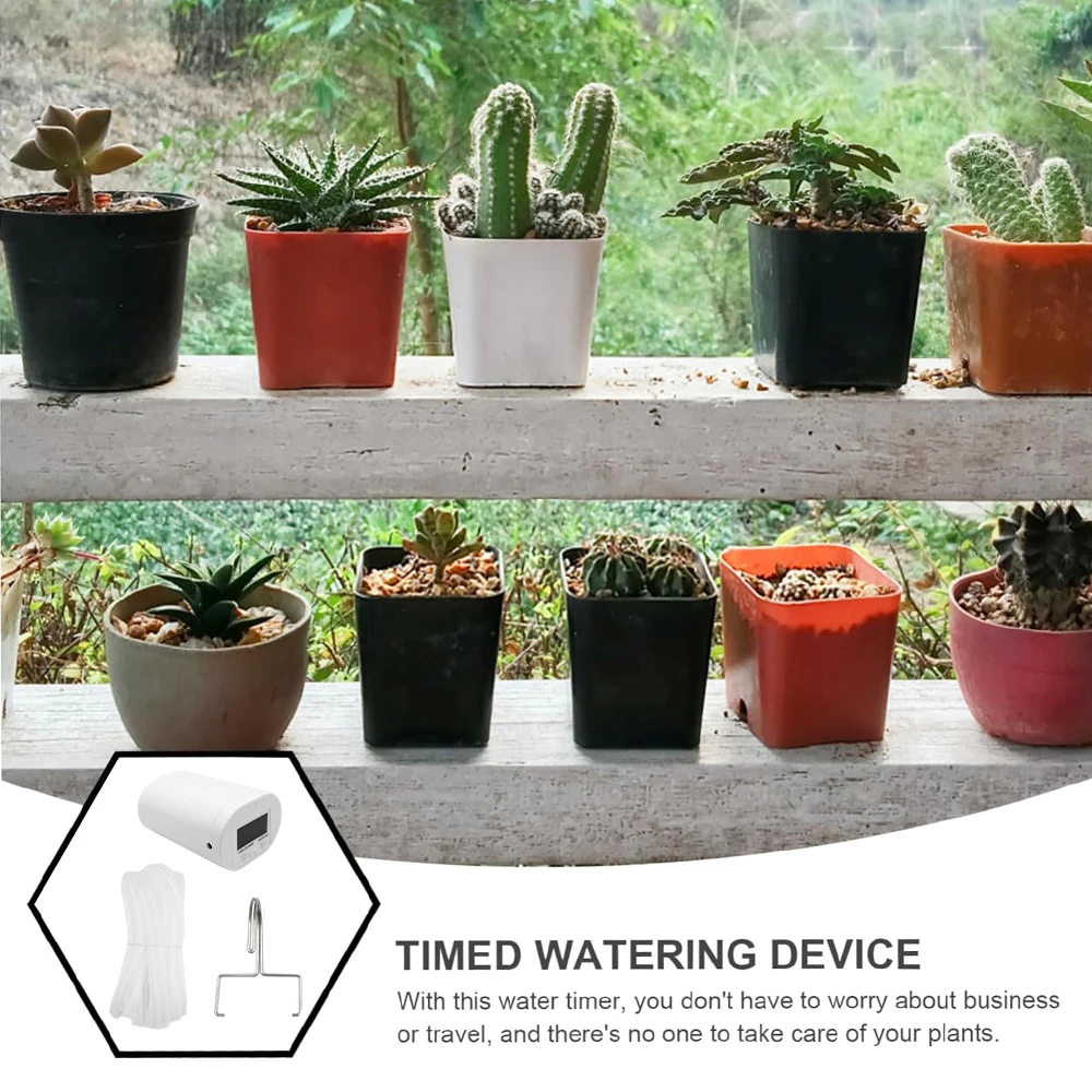 التلقائي زهرة النبات سقي مضخة المنزل الرش بالتنقيط جهاز الري 2/4/8/16 رؤساء مضخة الموقت نظام عدة حديقة أداة #6