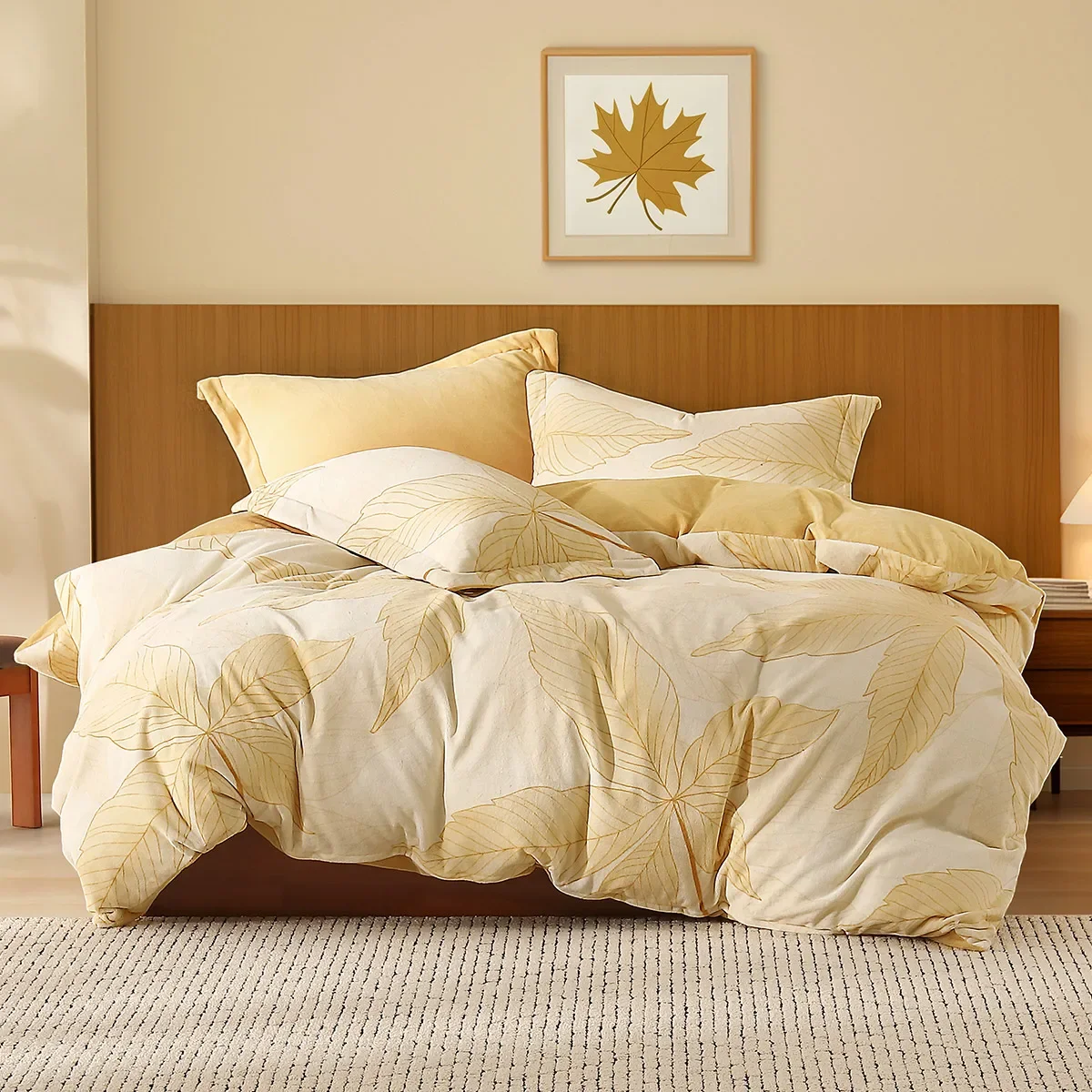 

Milk fleece quilt cover Thickened warm fleece quilt cover Antistatic quilt core cover Double